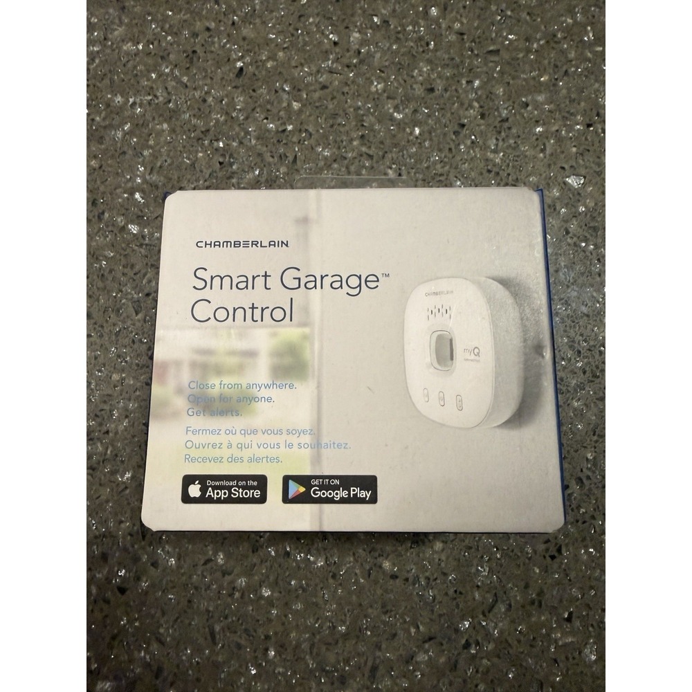 Chamberlain myQ-G0401 WiFi Smart Garage Door Opener Hub Sensor Control NEW